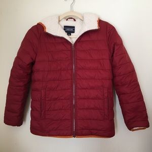 Lands’ End Hooded Puffer Coat